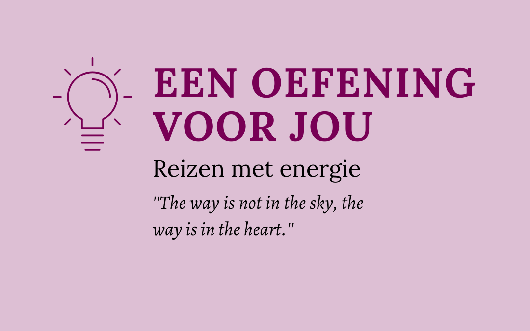 Podcast oefening: Reizen met Energie