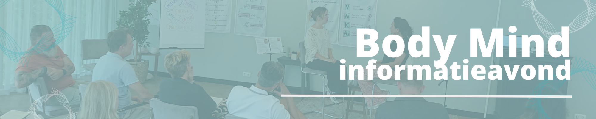 Banner Body Mind informatieavond Banner voor de Body Mind informatieavond