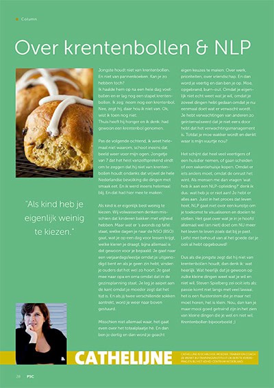 Artikel NLP en krentenbollen