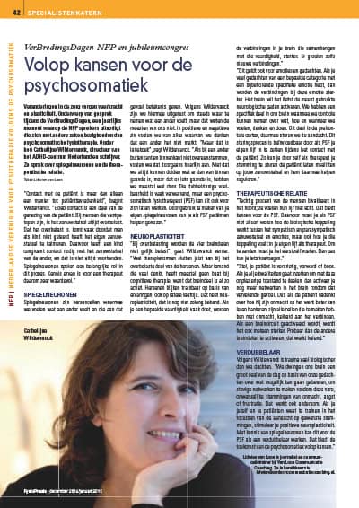 Artikel Volop kansen in de psychosomatiek